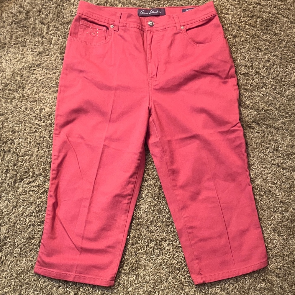 Gloria Vanderbilt Coral Amanda Capri Jeans